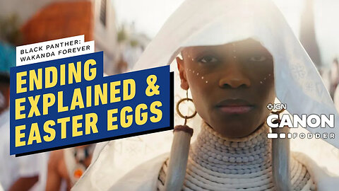 Black Panther - Wakanda Forever - Ending Explained & Easter Eggs _ Marvel Canon Fodder