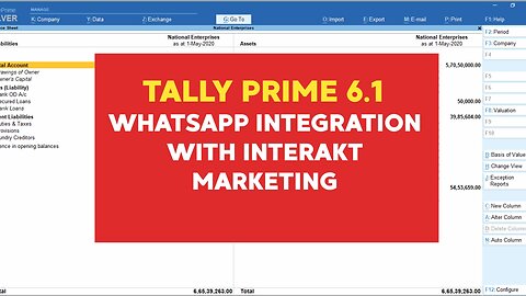Tally se WhatsApp Automation kaise karein? Easy Interakt Setup
