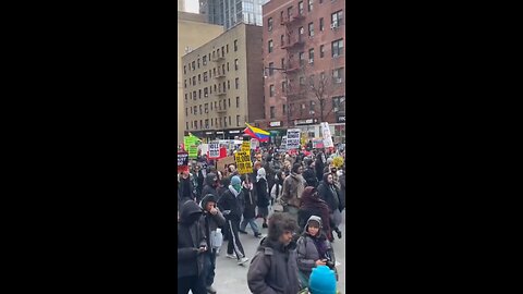 Leftist’s protest Venezuelan regime change in NYC