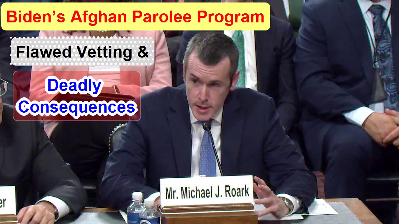 Biden’s Afghan Parolee Program Flawed Vetting & Deadly Consequences - January 14, 2026