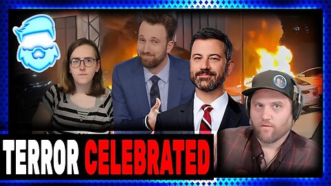 Jimmy Kimmel DESTROYED For CELEBRATING Tesla Terror Crowd CHEERS For Citizens Cars Being Burned