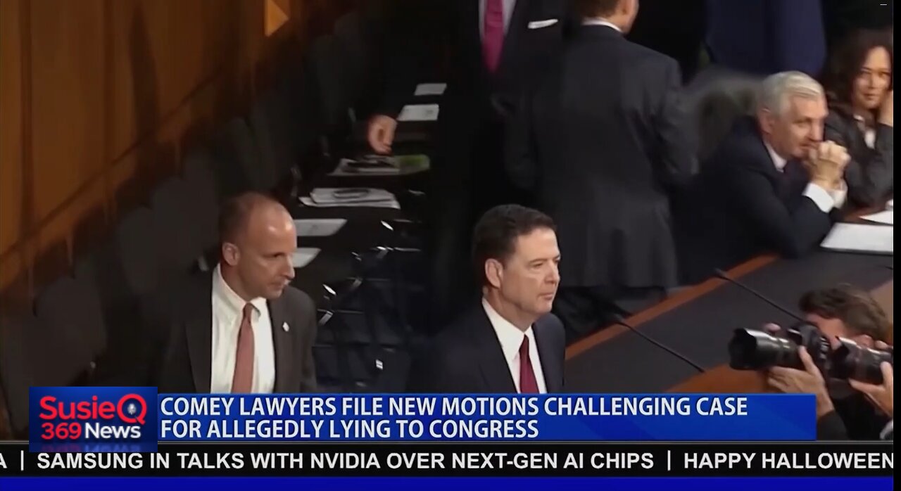 COMEY LAWYERS FILE NEW MOTIONS CHALLENGING CASE FOR ALLEGEDLY LYING TO CONGRESS