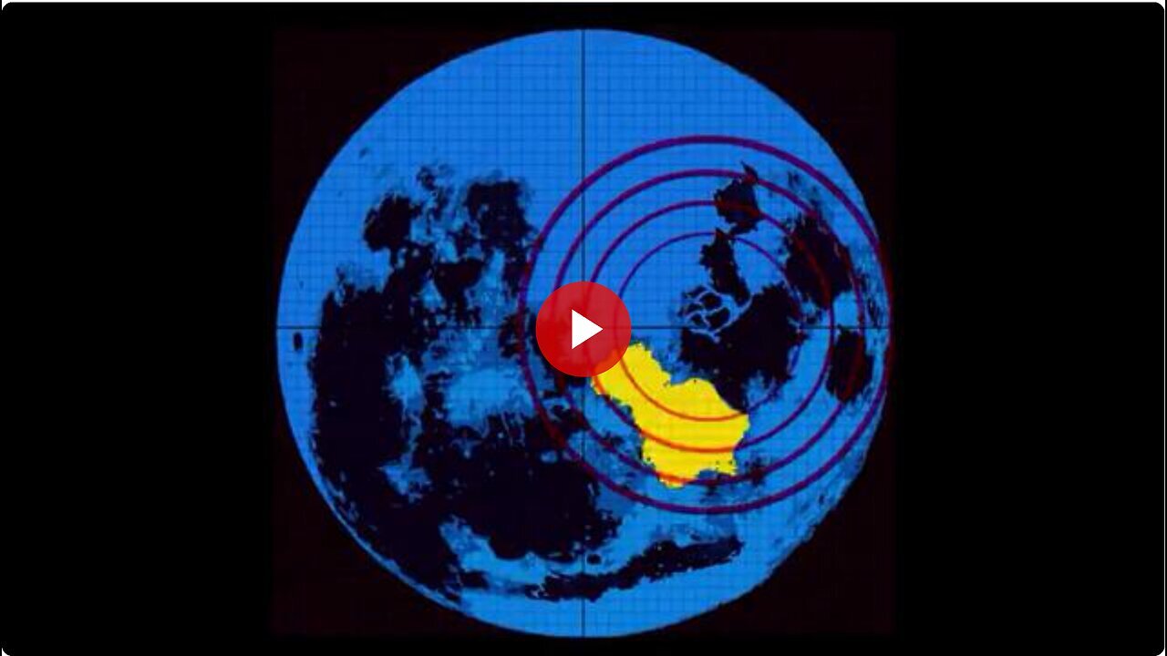 "Flat Earth Ocean & Continent Area Calculation: Plasma Moon - Vibes of Cosmos"