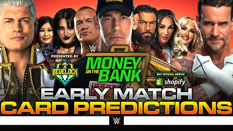 WWE Money inthe Bank 2025 - Match Card Predictions after Backlash | Bevelock