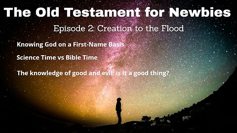 Creation to the Flood - The Old Testament for Newbies: Ep 2