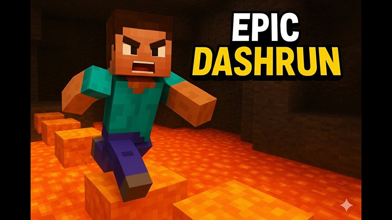 Minecraft DashRun Challenge Can I Beat the Impossible Spee