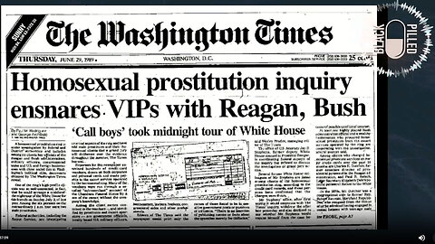 Reagan's White House Call Boys scandal | blackpilled