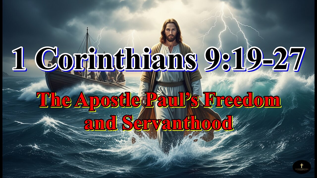 1 Corinthians 9:19-27, Claiming Rights as a Freedman