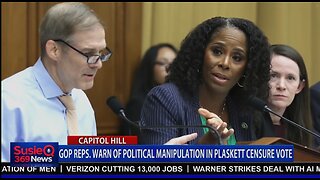 GOP REPS WARN OF POLITICAL MANIPULATION IN PLASKETT CENSURE VOTE