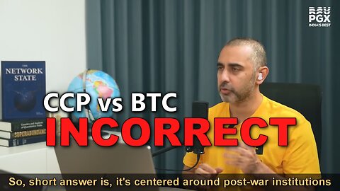 Bitcoin Shill, Balaji Srinivasan: Next World War is "CCP vs BTC"?!