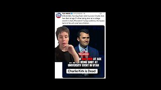 Charlie Kirk is Dead