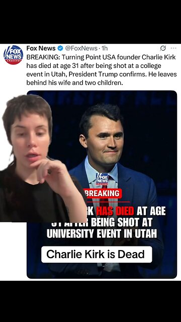 Charlie Kirk is Dead