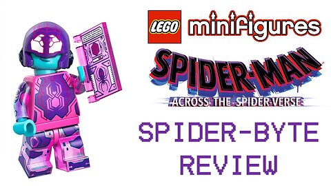 Lego Minifigures Spider-Verse Series Spider-Byte Review