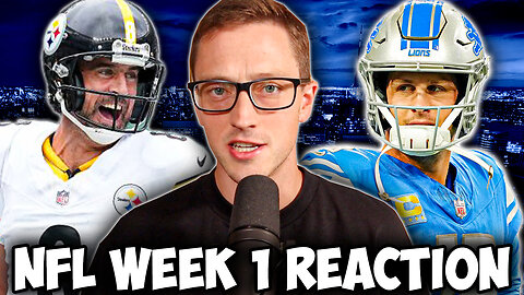 Panic Time For Lions? Aaron Rodgers Silences Haters! Ravens Mistakes Cost Them | NFL Week 1 Reaction