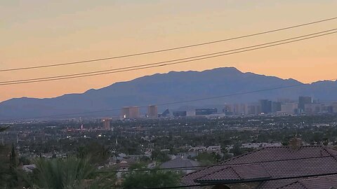 Did you SEE tonight's HOT Las Vegas sunset? Check THIS out! 07.31.2025 #follow #lasvegas #gaming