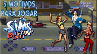 Sims Bustin Out PS2 gameplay