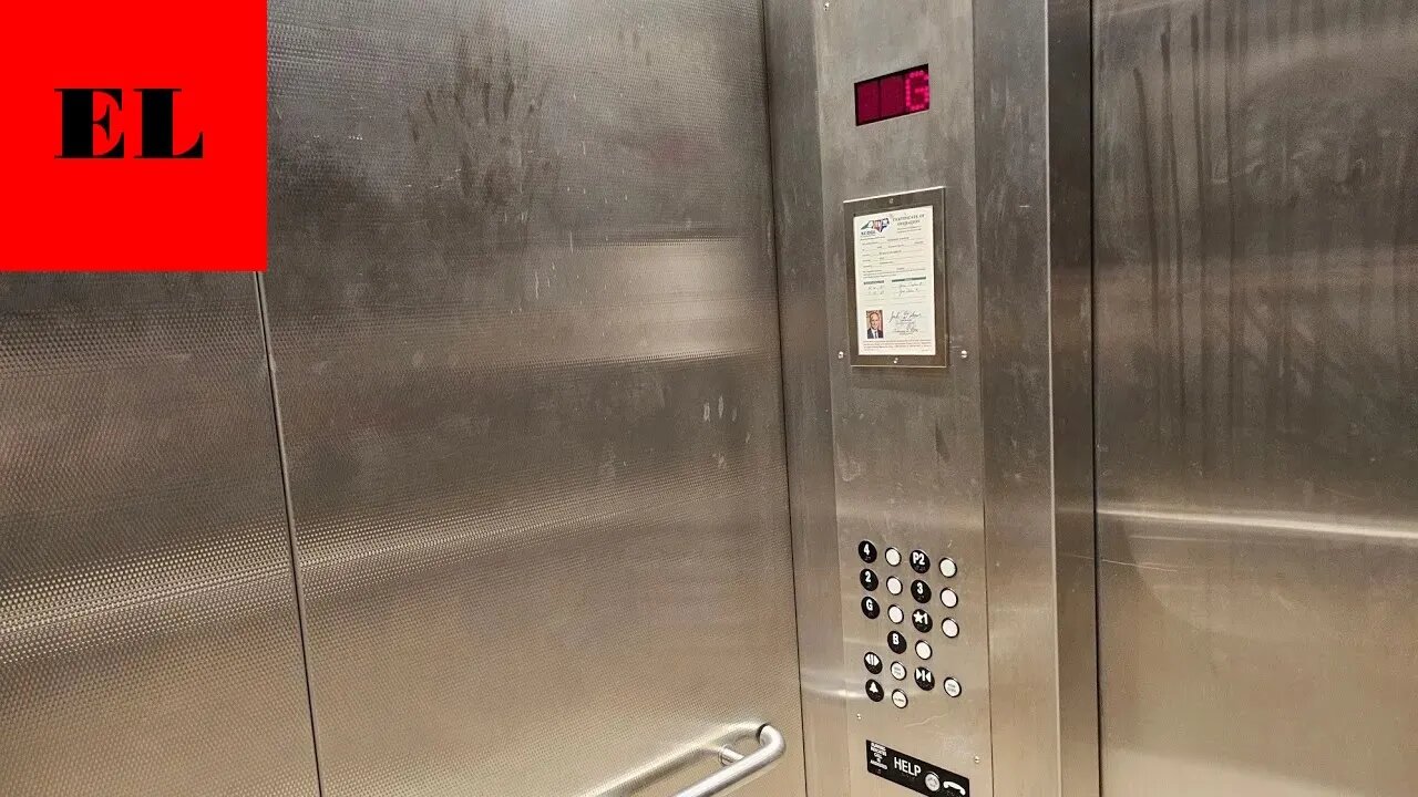 Unusual Thyssenkrupp ISIS? Traction Elevator - UNC CH Chapman Hall (Chapel Hill, NC)
