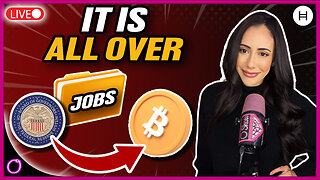 IT'S OVER NEXT BITCOIN PULLBACK WILL BE TRIGGERED BY JOBS REPORT AND NO FED RATE CUT