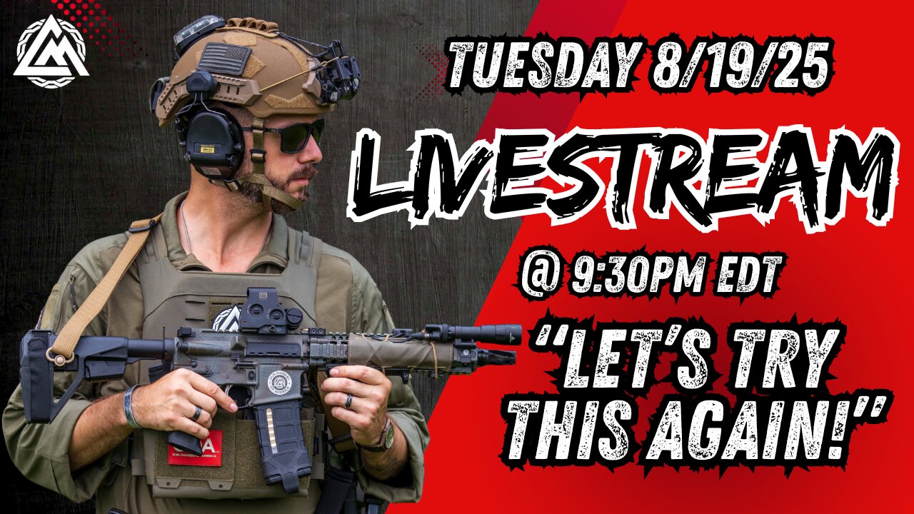 LIVESTREAM: Channel Updates, GOALS Recap, Daniel Defense Mk18 Collab, and MORE!