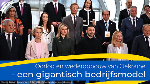 Oorlog en wederopbouw van Oekraïne - een gigantisch bedrijfsmodel