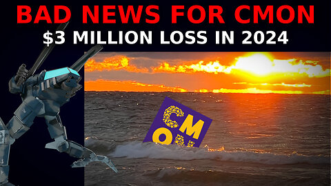 Bad News For CMON - $3 Million Loss in 2024