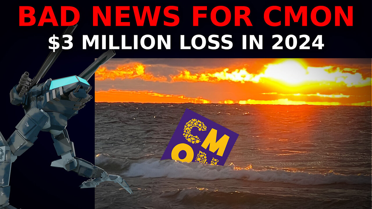 Bad News For CMON - $3 Million Loss in 2024