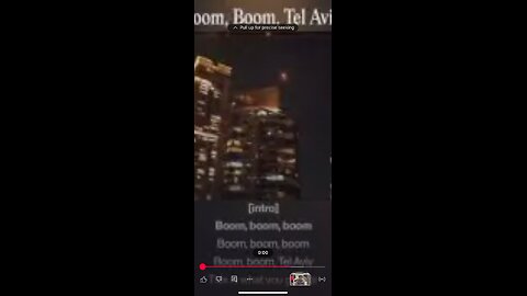 POSSIBLE VIRAL VIDEO??? SONG. ANTI GENOCIDE. Boom, Boom, Tel Aviv. Original by we Trust, Youtube...