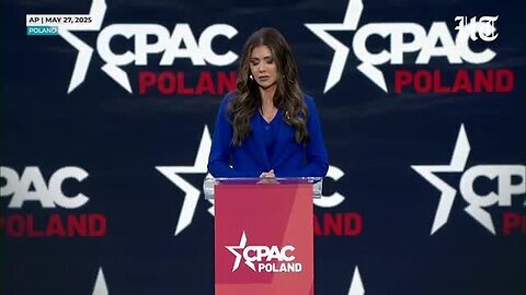 Full_Speech__Trump_Aide_Warns_Poland_Voters__Kristi_Noem_Says_Elect__Right_Leader__Or_US_Army_Will…