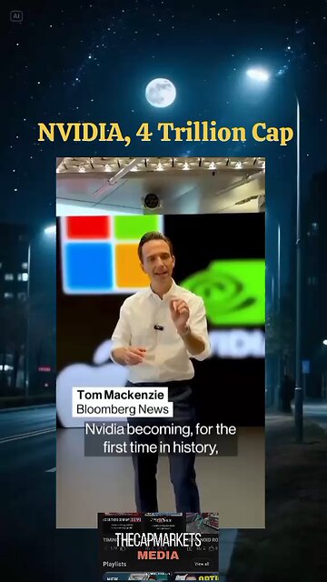 NVIDIA, 4 TRILLION MARKETCAP