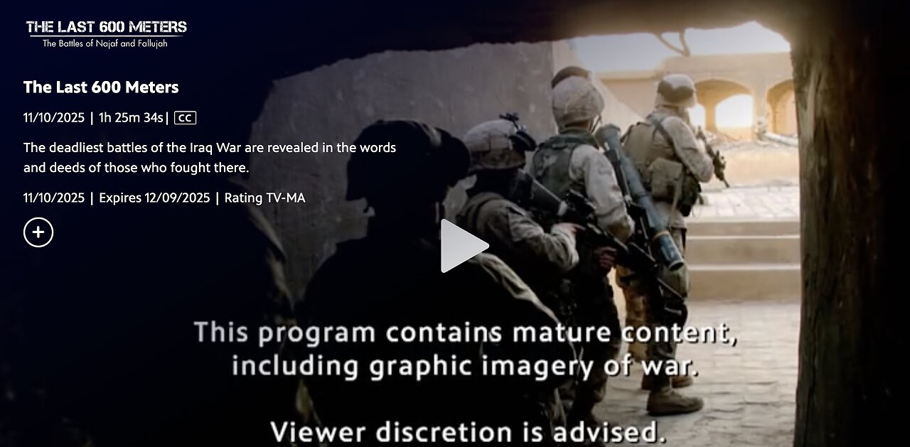 The Last 600 Meters: The Battles of Najaf and Fallujah with Director and Producer Michael Pack