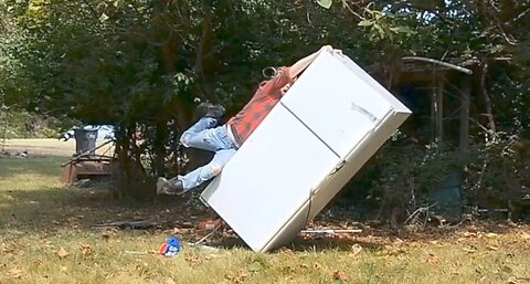 BREAKING a REFRIGERATOR for SCIENCE | BORED AF