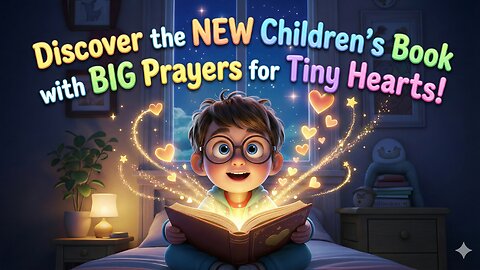Discover the NEW Children's Book with BIG Prayers for Tiny Hearts!