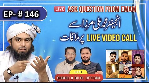 146-Episode : Ask Questions From Engineer Muhammad Ali Mirza on Live Video Call (21-08-2025)
