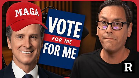 Gavin Newsom's MAGA makeover is even worse than we thought | Redacted w Clayton Morris