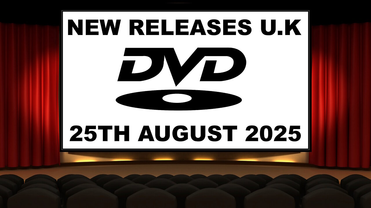 NEW DVD Releases [25TH AUGUST 2025 | U.K]