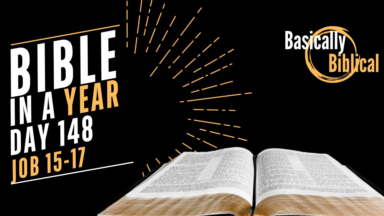 Day 148: ACCUSATION, Anguish, and Isolation in Job 15-17 | Bible In A Year (CSB)
