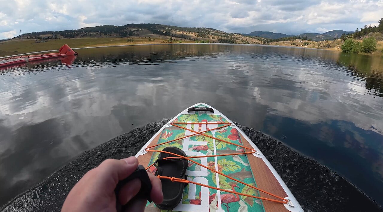 Testing out the Subnado Under Water Scooter with the Paddle Board Kit