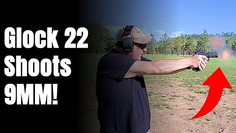 Glock 22 Shoots 9MM — 600 Rounds, No Issues?