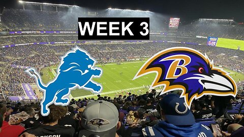 Lions/Ravens Week 3 Preview | Browns/Ravens Week 2 Review | NFL Big 5| MLB Contenders | O's Report