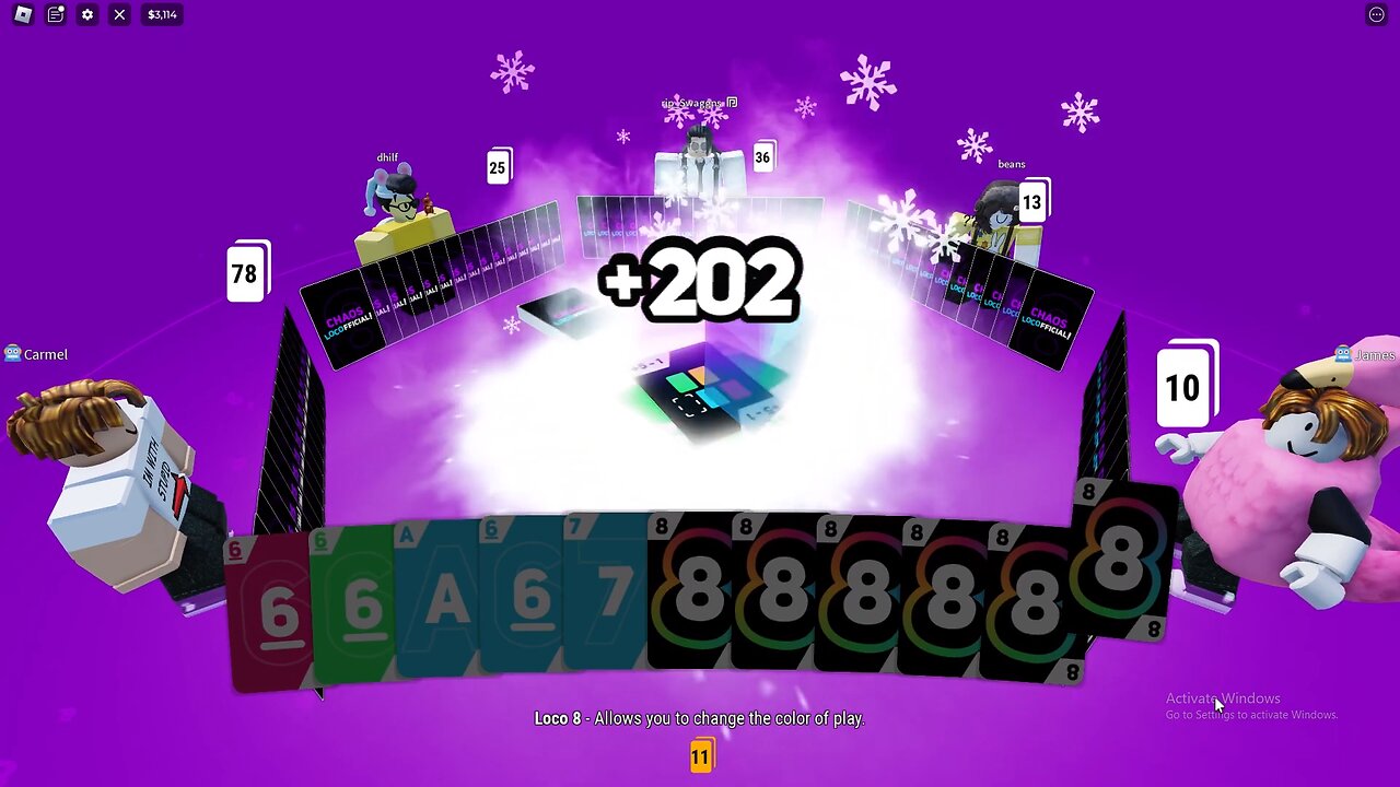 LOCOfficial Original, Crazy 8s, & Chaos - Roblox