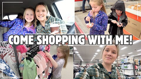 SHOP WITH ME, COSTCO, & KIDS' CLOTHES! | MOM VLOG