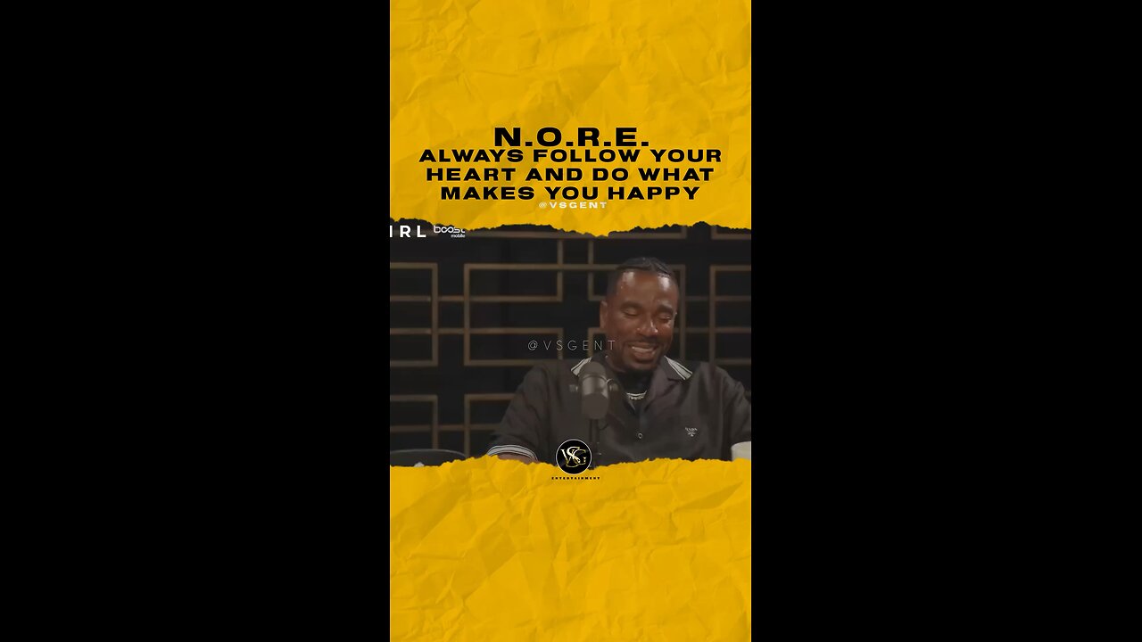 @therealnoreaga Always follow your heart and do what makes you happy