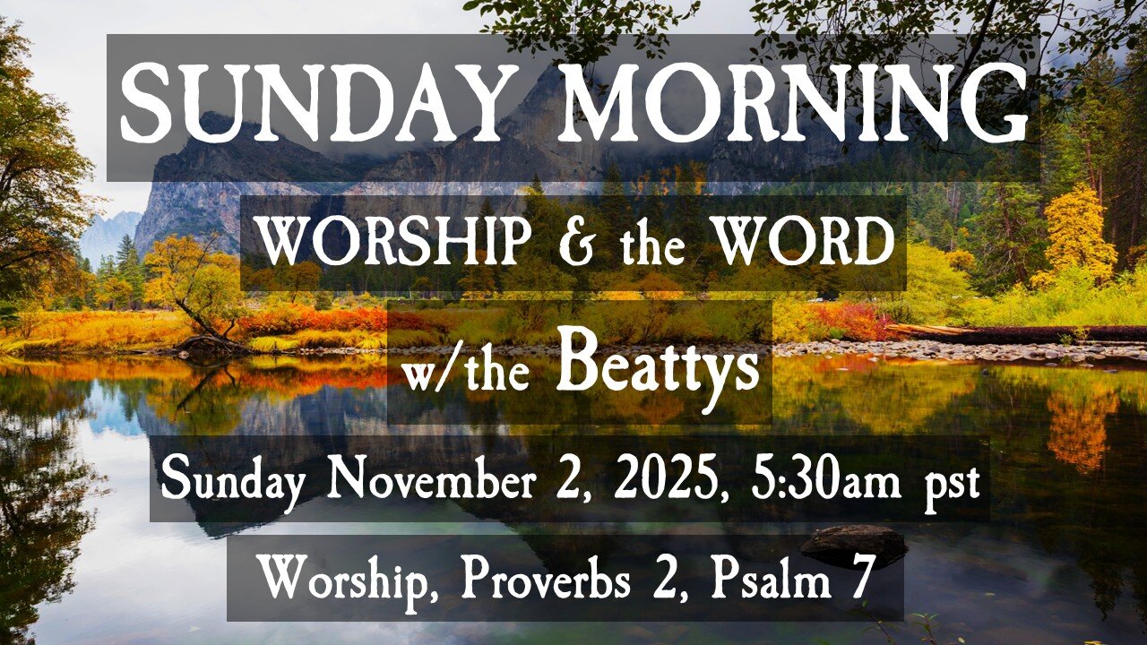 🌤️ SUNDAY MORNING ✝️