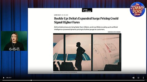 Delta prices could increase because of Expanded Surge Pricing by The Lever▮The Jimmy Dore Show