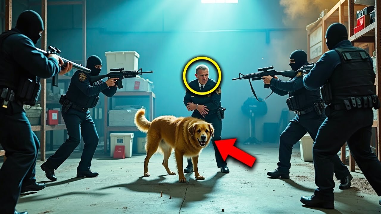 Stray Dog Risks Everything To Save A Police Officer, What Happens Next Will Shock You!