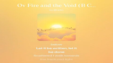 Ov Fire and the Void (Rasta'd Remake)