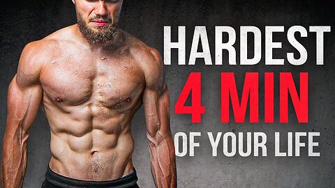 💥"ABS Workout Challenge. HARDEST 4 MIN OF YOUR LIFE✅