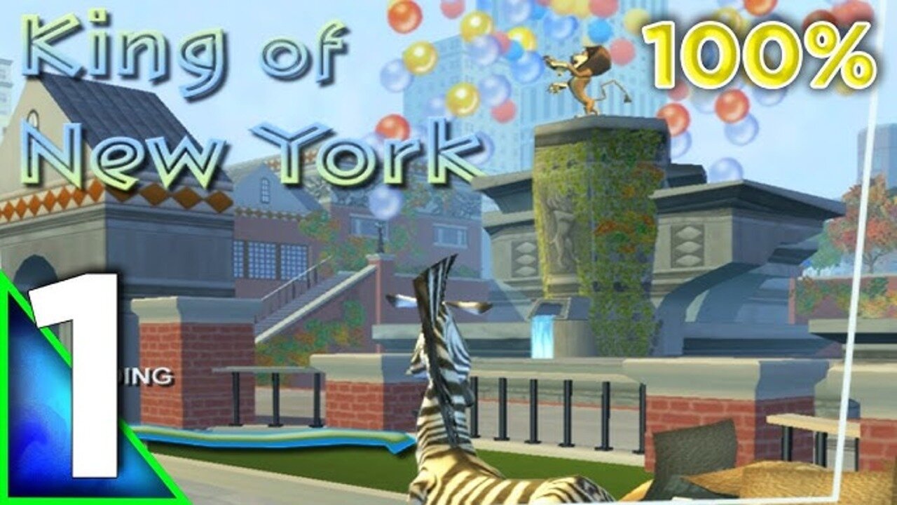 Madagascar King of New York PS2 100% Playthrough