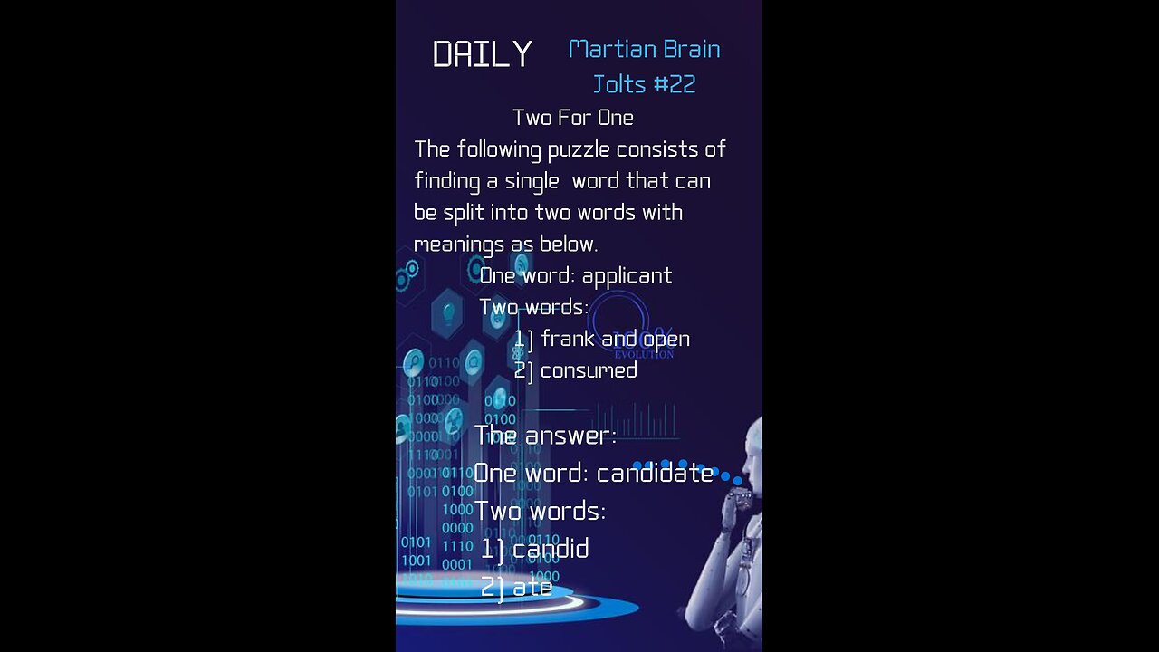 Martian Brain Jolts Nr 22 - Big Word