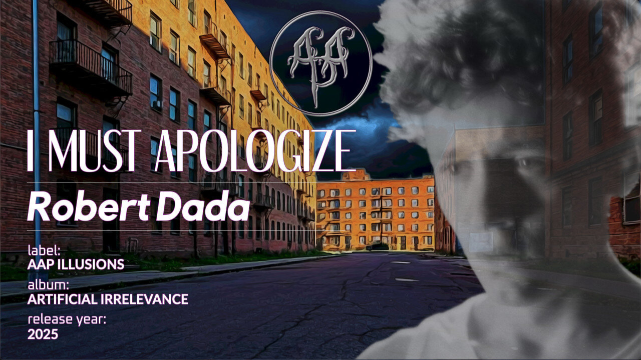 "I Must Apologize" - A music video by Robert Dada